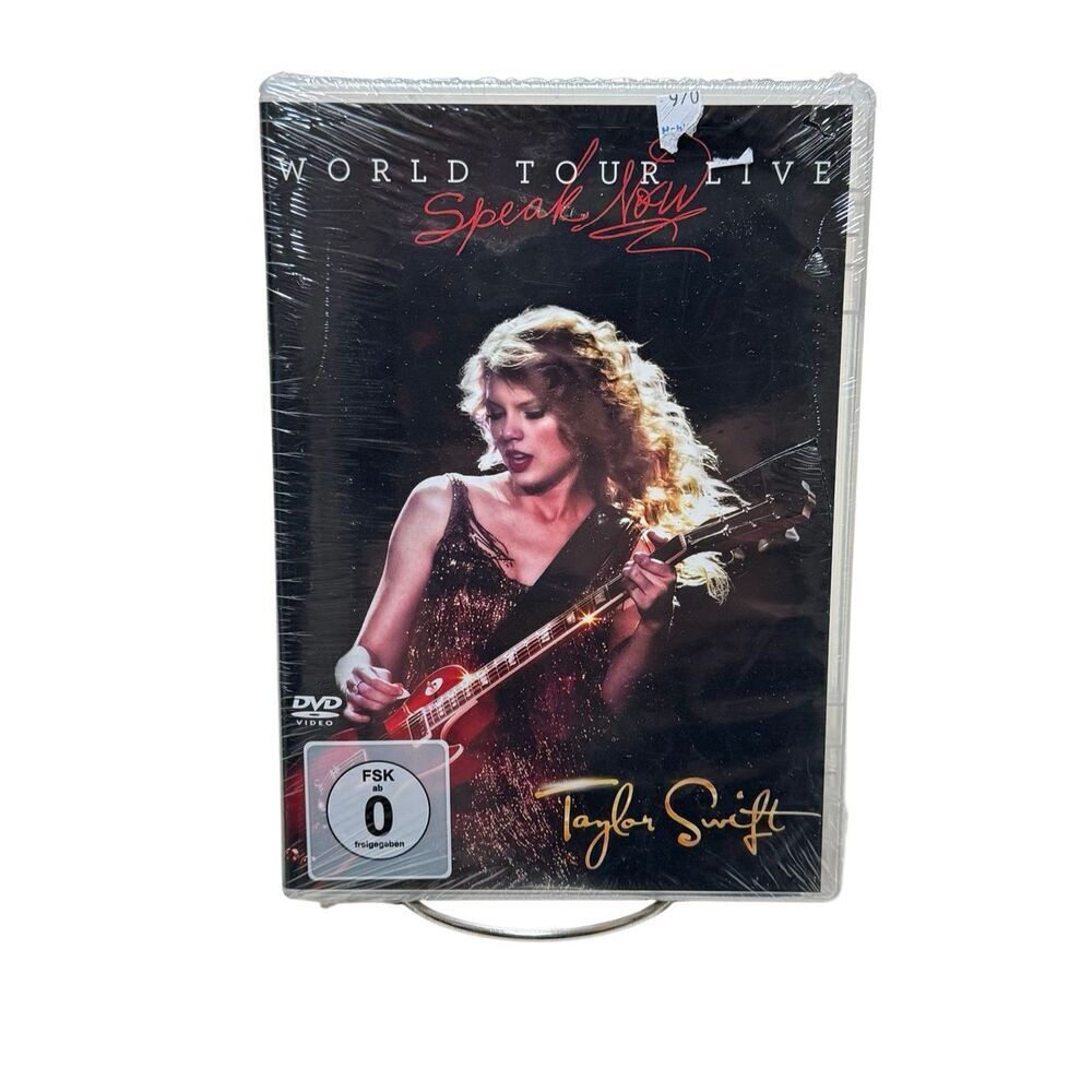 Taylor Swift - World Tour Live : Speak Now (DVD, 2011) NTSC Region Free [RARE]